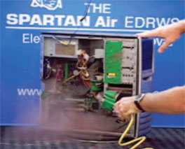 spartan air computer dust removal workstation